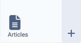 Articles list